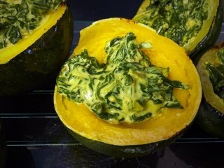 Creamy Spinach Stuffed Gem Squash | My Version
