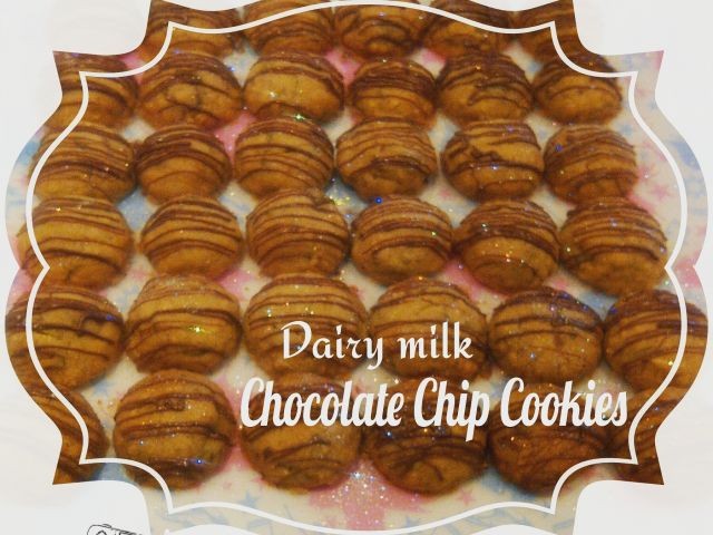 Dairy Milk Choc Chip Cookies