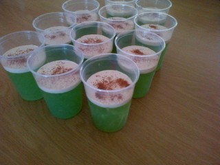 Apple, Sago & Cream Dessert