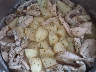 Lemon Pepper Chicken & Potatoes