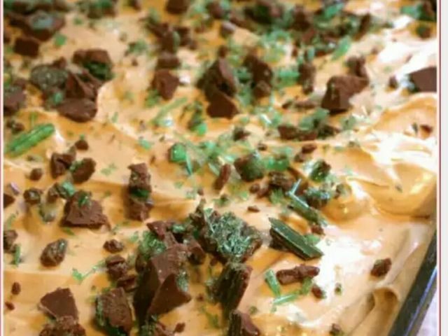 🍫peppermint Crisp Fridge Tart🍫