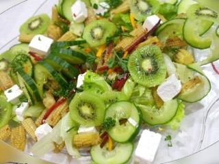 Kiwi N Corn Salad