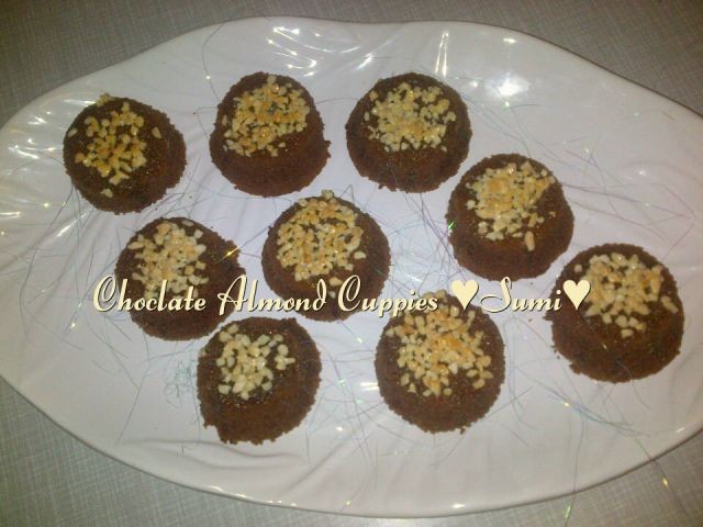 Chocolate Almond Cuppies