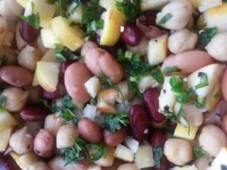 Apple & Bean Salad