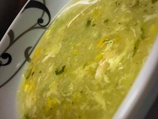 Chicken And  Corn Soup - Indo Chinese / My Version