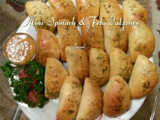 Spinach & Feta Calzones