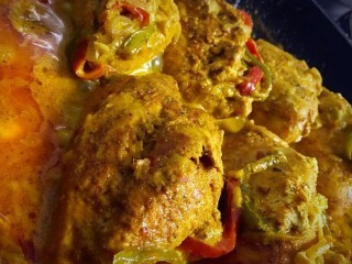 Stuffed Chicken Fajitas / Adapted From Buzzfeed