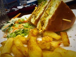 Chicken And Mayo Tramezzini / My Version