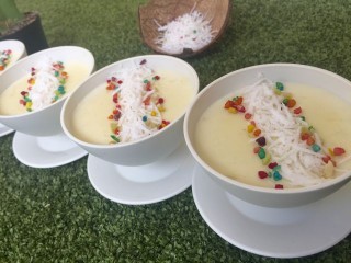 Fresh Coconut Pudding (fresh Cream)