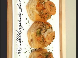 Chicken Pot Pie In Vol Au Vents