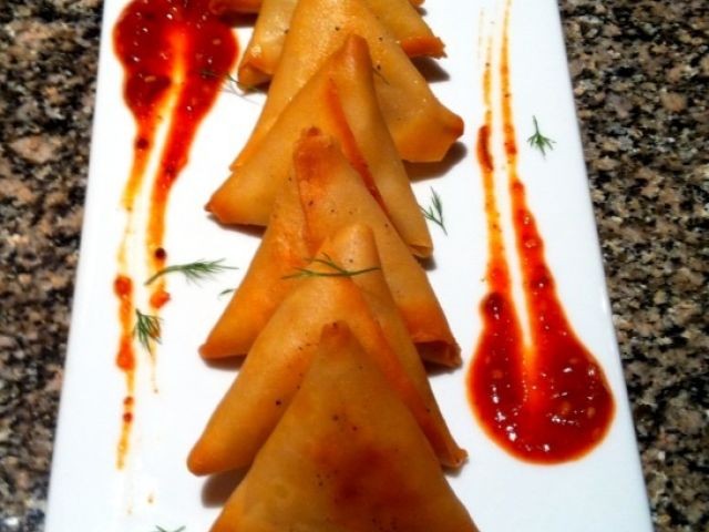 Aloo (potato) Samoosas