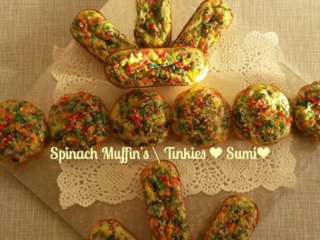 Spinach Muffins\ Tinkies
