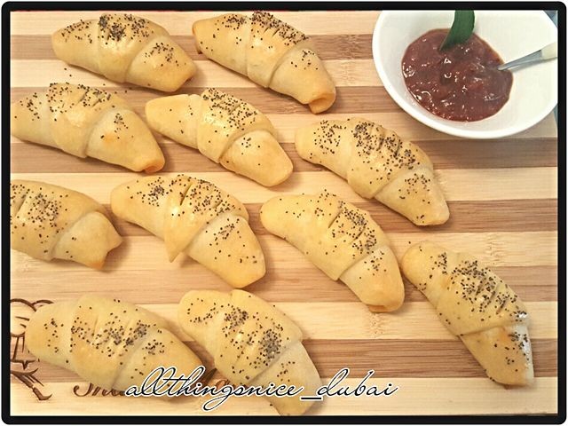 Steak Croissants With Super Soft Yeast Dough