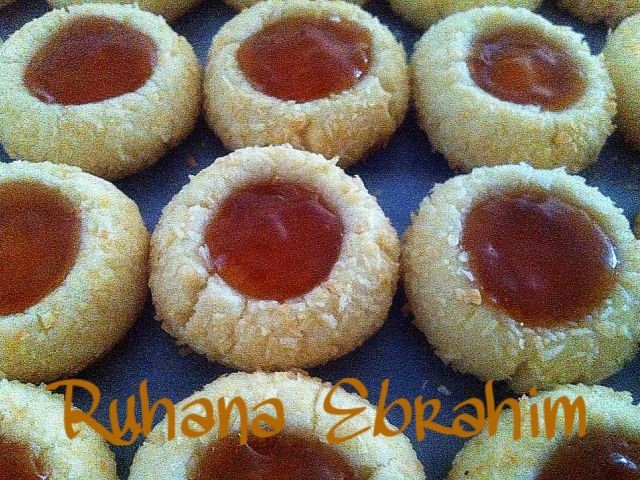 Jam Drops Or Coconut Nests Or Thumbprint Cookies