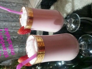 🍹strawberry Milkshake🍹