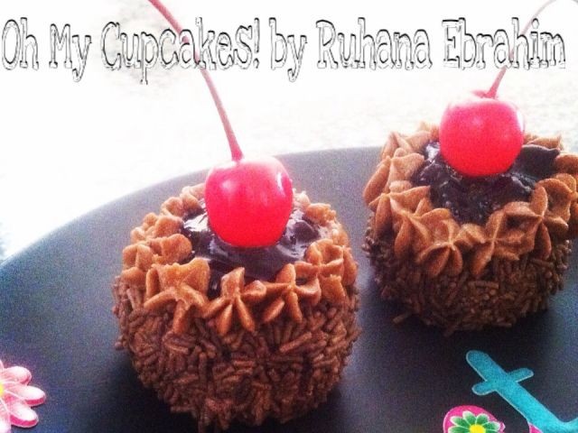 Quick Cheat Blackforest Cuppies