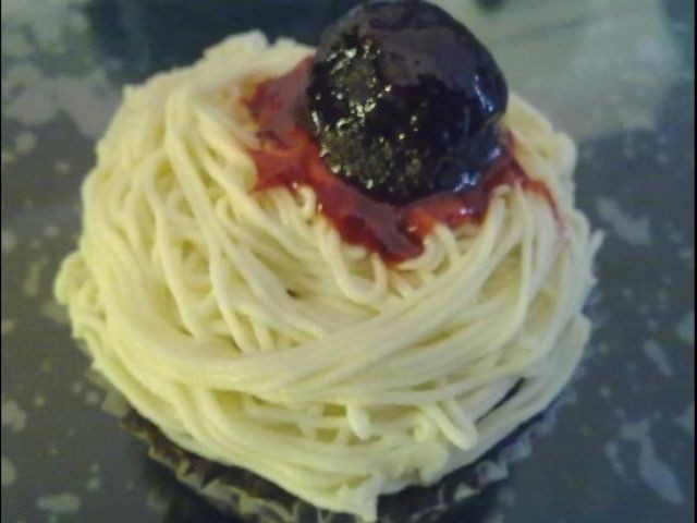 Spaghetti & Meatball Cuppies