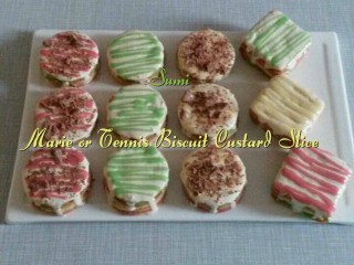 Marie Or Tennis Custard Slice