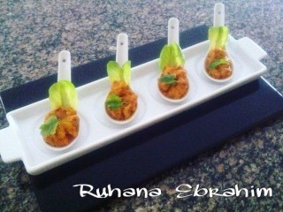 Butter Chicken Lettuce Cups