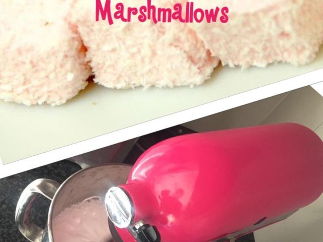 Pink Fluffy Marshmallows