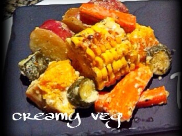 Creamy Chunky Veggies