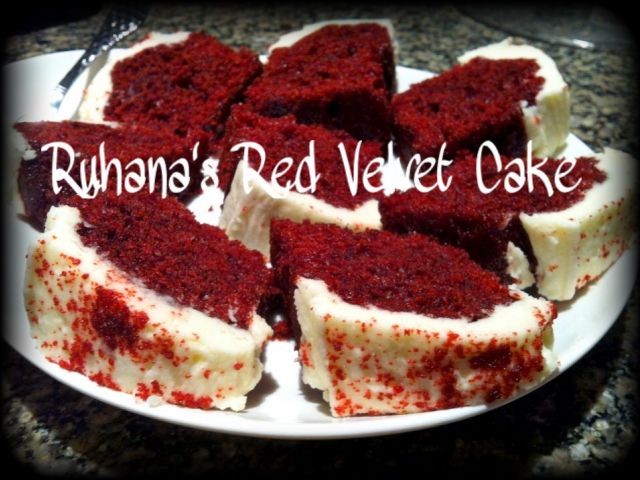 Red Velvet Cake With Cream Cheese Frosting