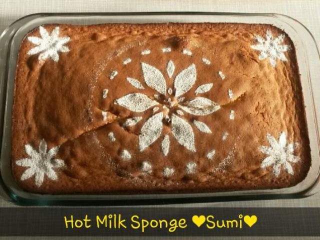 Hot Milk Sponge