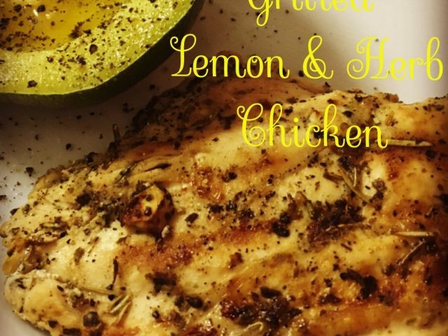 Grilled Lemon And Herb Chicken