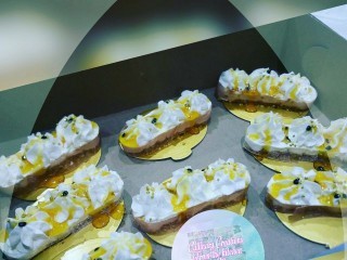 Cheesecake With Passion Fruit Topping