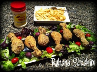 Crumbed Fried Drumsticks