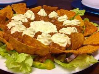 Doritos/nachos Salad / My Version