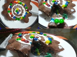 Nutella Candy Cake