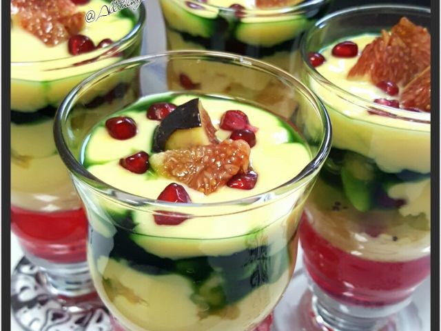 Custard/jelly & Fruit Glasses