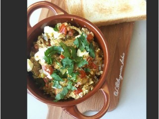 Eggs Menemen  (turkish Style Scrambled Eggs)