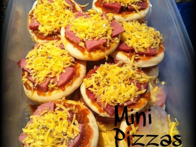 Mini Polony Pizzas