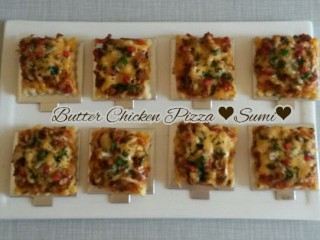 Butter. Chicken Pizza