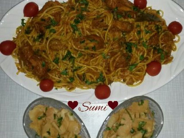 Spaghetti Biryani