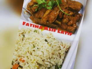 Mayonnaise Chicken & Savoury Rice