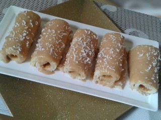Mini Caramel Swissrolls