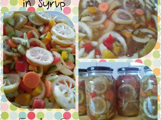 Vegetable Pickle In Syrup