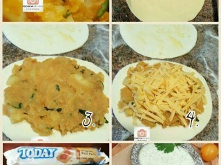Aloo Cheese Pastry Paratha