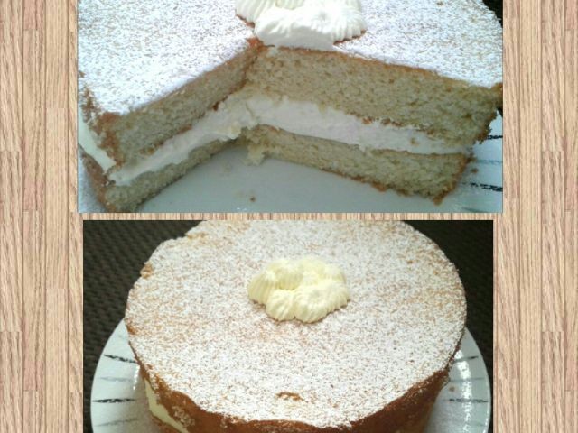 Fresh Cream Sponge Cake