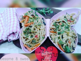 Sesame And Sweet Chilli Hawaain Stir Fry