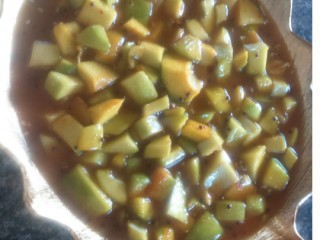 Sweet Sour Mango Pickle