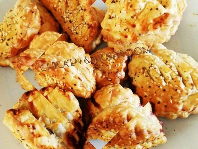 Chicken Mushroom Pies Recipe By Naeema Mia