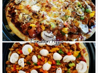 Tandoori Chicken Tikka Pizza