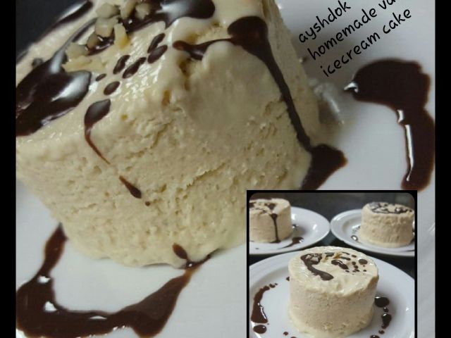 Vanilla Icecream Cake (homemade)