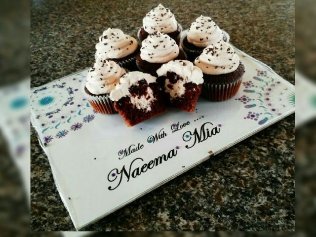 Choc Mousse Cupcakes