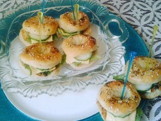 Chicken Bagels