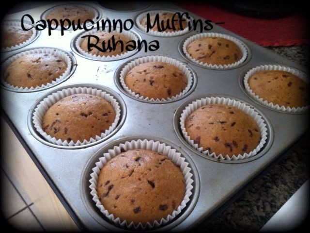 Cappuccino Muffins recipe by Ruhana Ebrahim